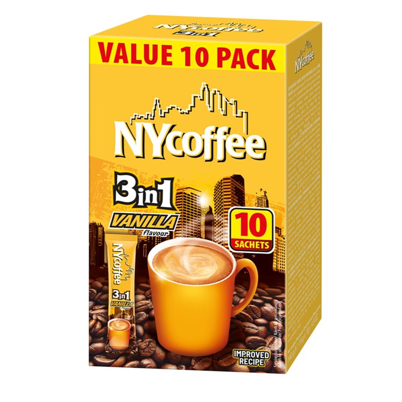 NY Coffee Vanilla Latte 10pk (140G)