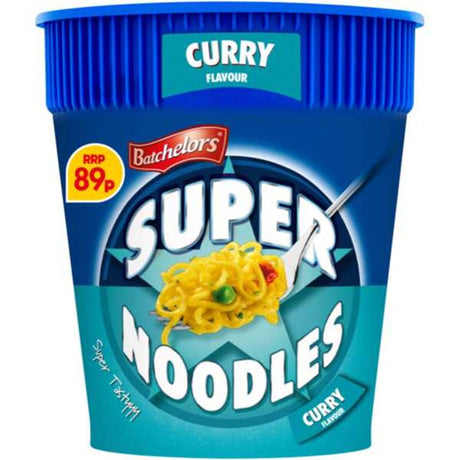 Batchelors Super Noodles Pot Mild Curry 75G (Case of 8)