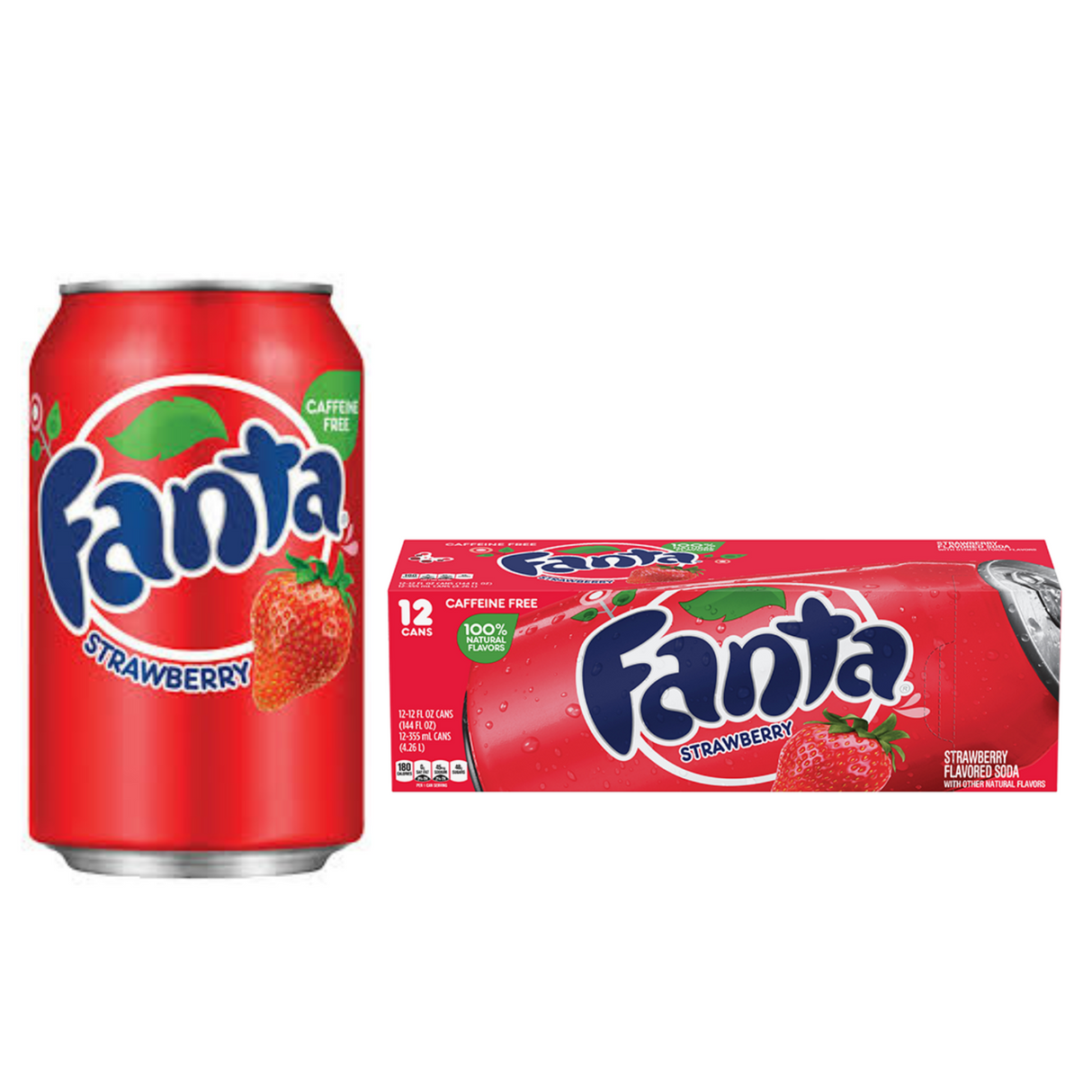 Fanta Strawberry Cans 355Ml (Case of 12)