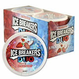 Ice Breakers DUO Strawberry Mints 3oz (Case of 8)