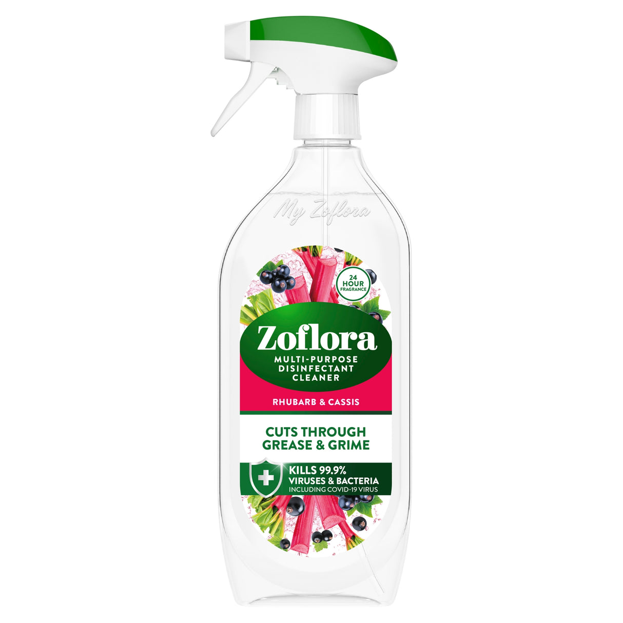 Zoflora Disinfectant Cleaner Rhubarb 800ML