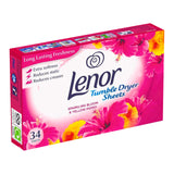 Lenor Tumble Dryer Sheets - Sparkling Bloom 34s