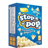 Stop N Pop Microwave Salty Popcorn 3 X 85G - World Food Shop