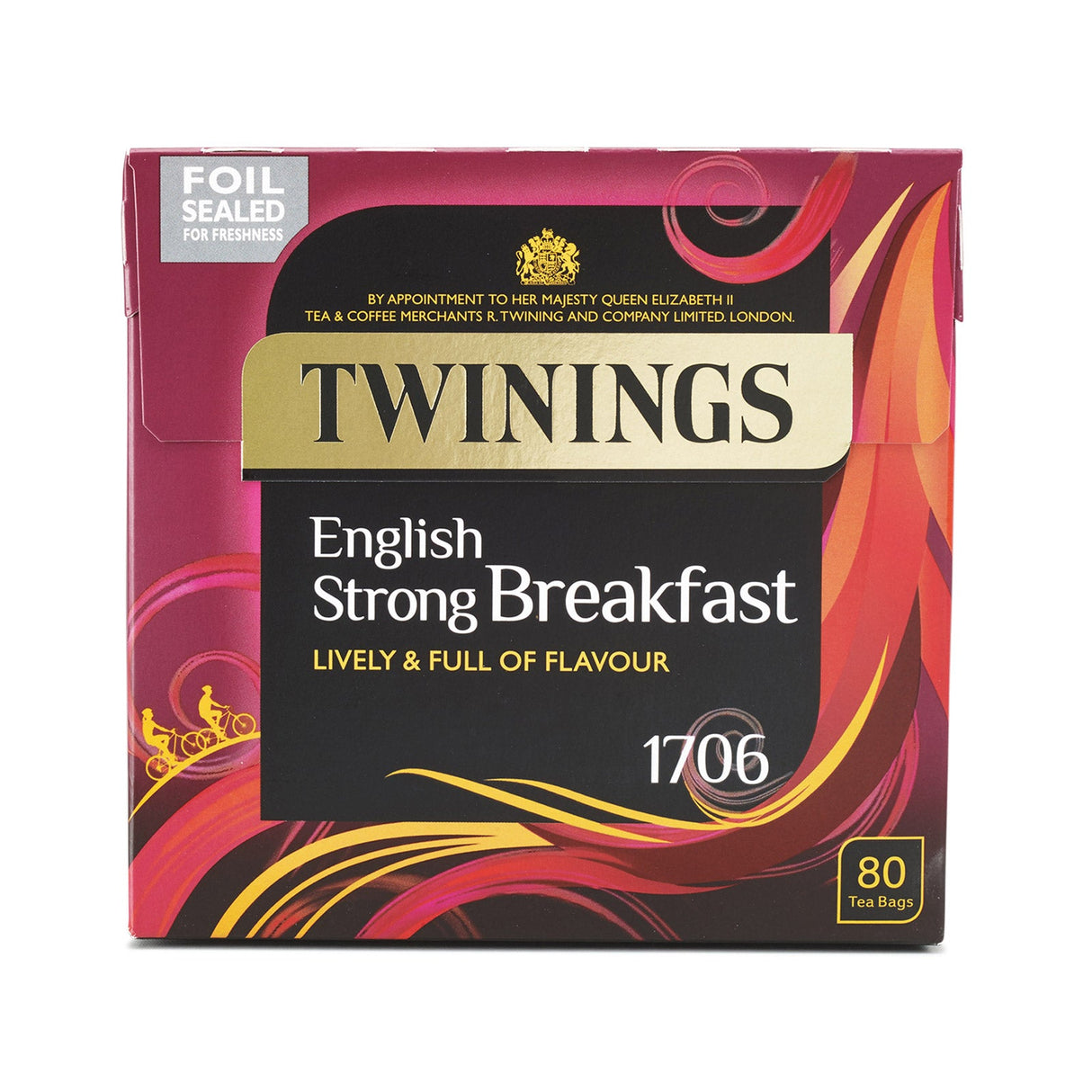 Twinings Strong English Breakfast 80 Tea Bags