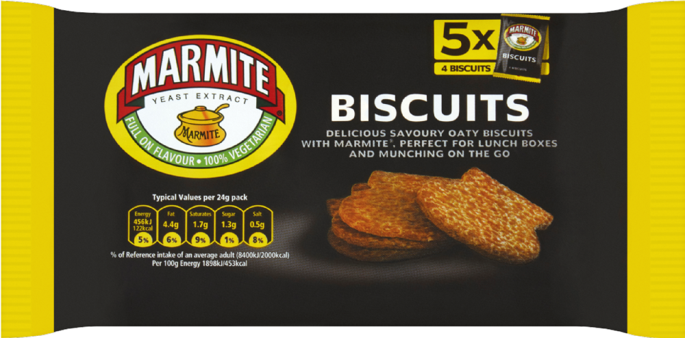 Marmite Biscuits 120G