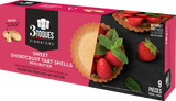 3 Toques 9 Sweet Shortcrust Tart Shells 216G