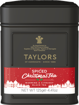 Taylors Of Harrogate Spiced Christmas Leaf Tea Caddy 125G