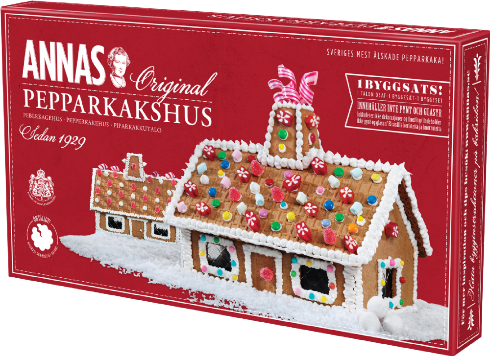 Anna's Pepparkakshus Gingerbread House Kit 320g