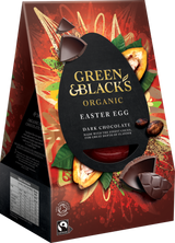 Green & Blacks Organic Dark Chocolate Egg 165G