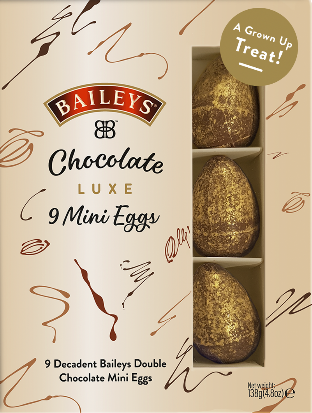 Baileys Chocolate Luxe 9 Mini Eggs 138G