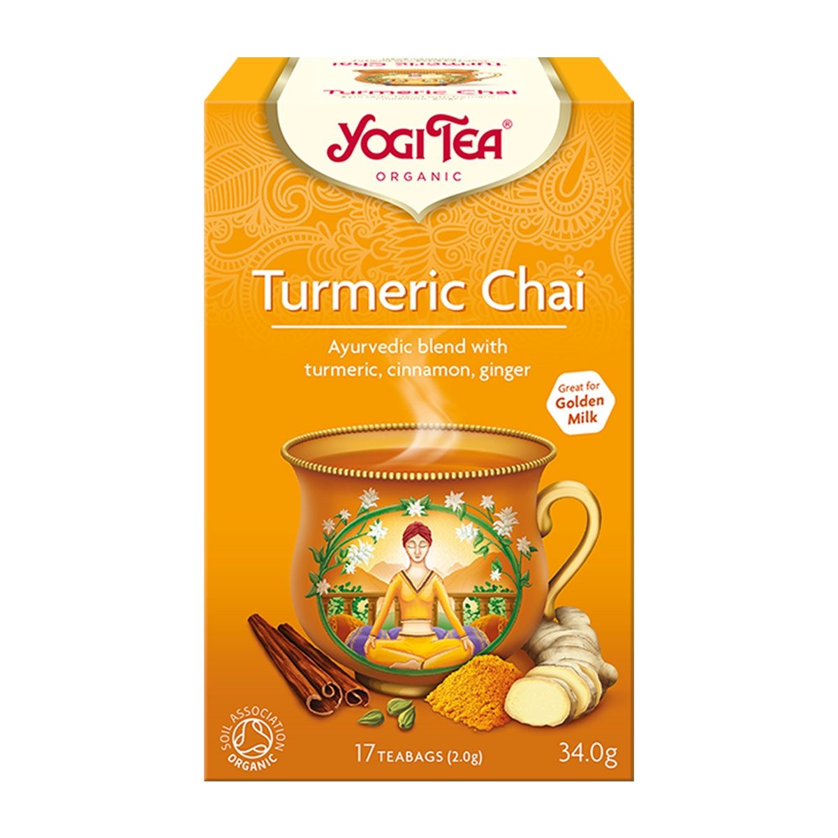 Yogi Tea Organic Turmeric Chai 17s