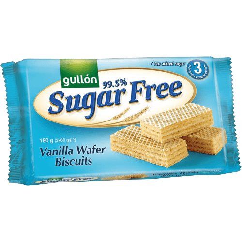 Gullon Sugar Free Wafer Vanilla 180G - World Food Shop