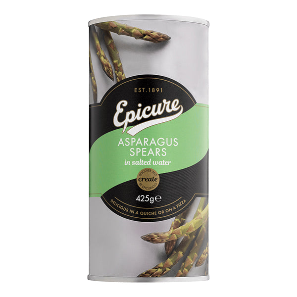 Epicure Green Asparagus Spears In Salted Water 425G