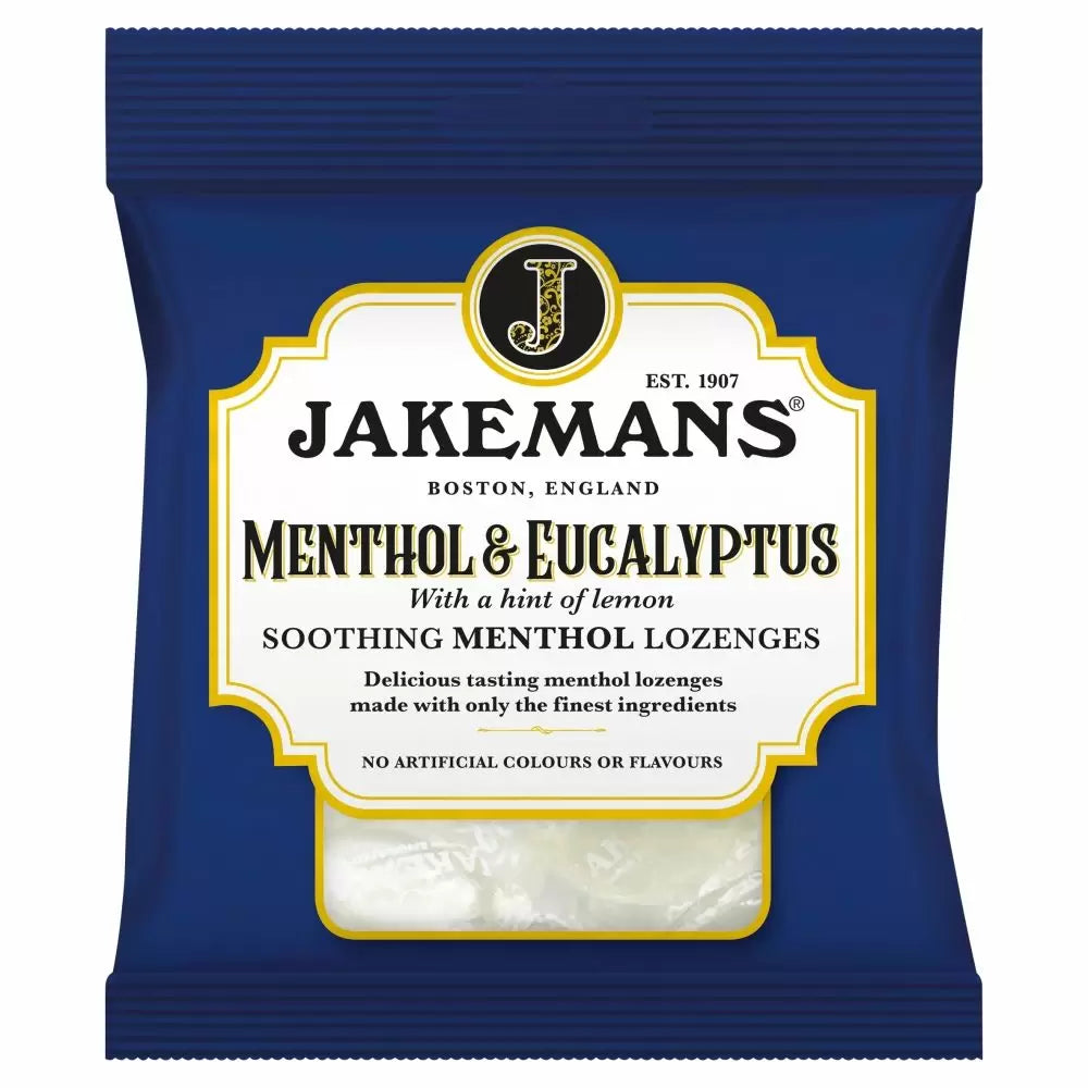 Jakemans Lozenges Menthol & Eucalyptus 73G