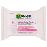 Garnier Micellar Extra-Gentle Cleansing Wipes 25s