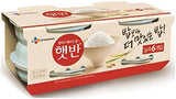 CJ Microwavable White Cooked Rice 6x210G **Expiry Sep 2024**