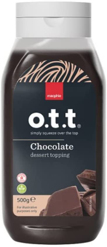 Macphie O.T.T Chocolate Dessert Topping 500G