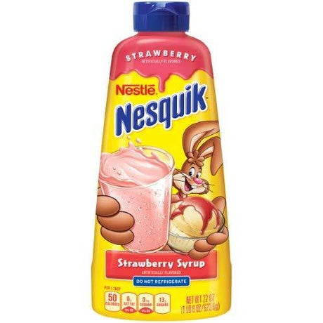 Nesquik Strawberry Syrup 22Oz (623.6G) - World Food Shop