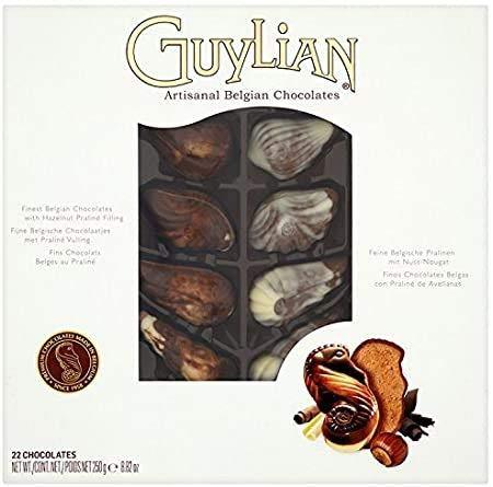 Guylian Chocolate Sea Shells In Gold Wrapped Ballotin 250G - World Food Shop