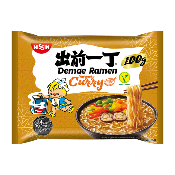 Nissin Demae Ramen Japanese Curry 100G