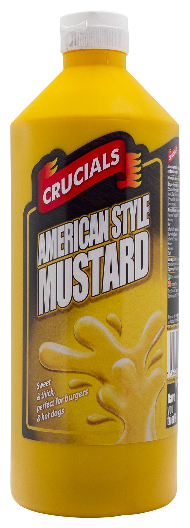 Crucial American Style Mustard 1ltr