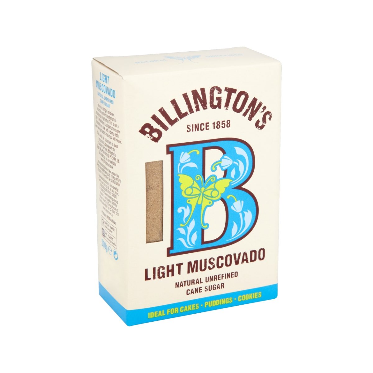 Billington's Light Muscovado Sugar 500G