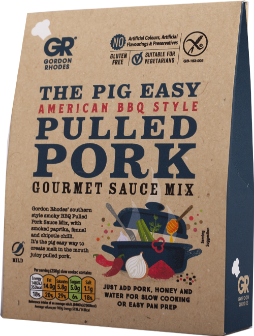 Gordons Rhodes The Pig Easy Pulled Pork Gourmet Sauce Mix 75G