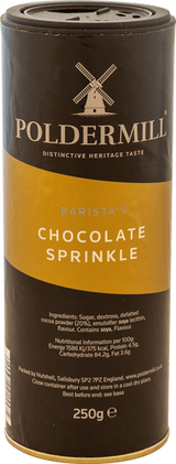 Poldermill Baristas Chocolate Sprinkle 250G - World Food Shop