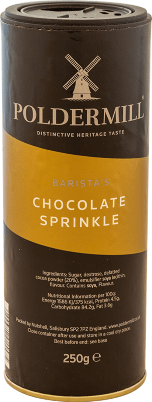 Poldermill Baristas Chocolate Sprinkle 250G - World Food Shop