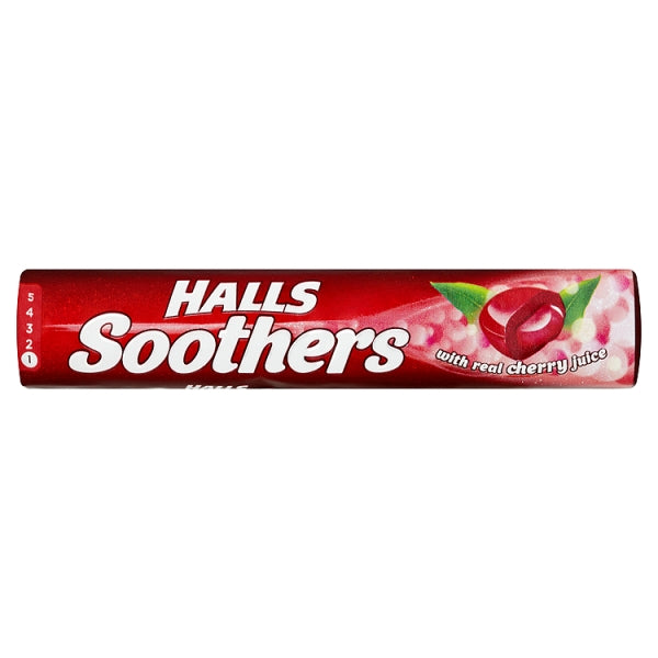 Halls Soothers Cherry 45G