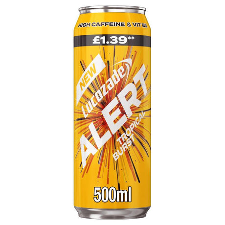 Lucozade Alert Tropical Burst Energy Drink 500Ml - World Food Shop