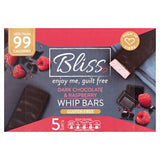 Bliss Whip Bar Dark Chocolate & Raspberry 5x25G