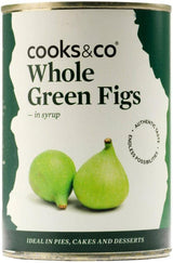 Cooks&Co Green Figs In Syrup 410G (Case of 6)