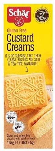 Schar Custard Creams 125G