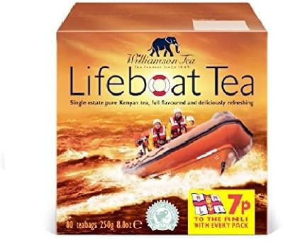 Williamson Tea Lifeboat Tea 80 Teabags - World Food Shop
