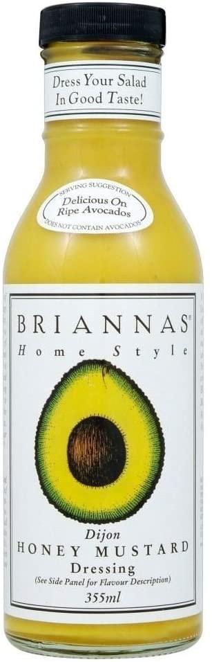 Briannas Dijon Honey Mustard Dressing 355Ml - World Food Shop