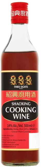 Three Eights Shaoxing Cooking Wine 500ML