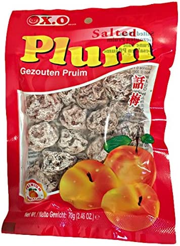 XO Dried Salted Plum White 70G