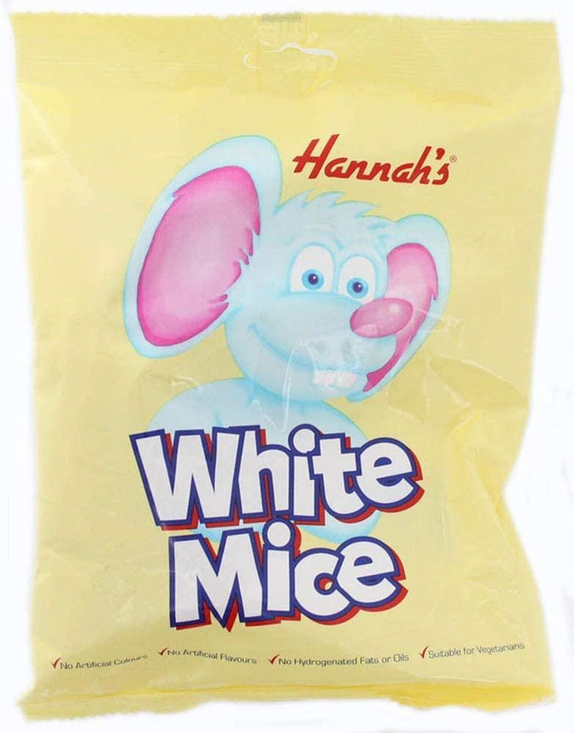 Hannahs White Mice 200G - World Food Shop