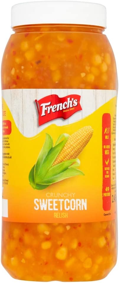 French's Crunchy Sweetcorn Relish 2.45KG