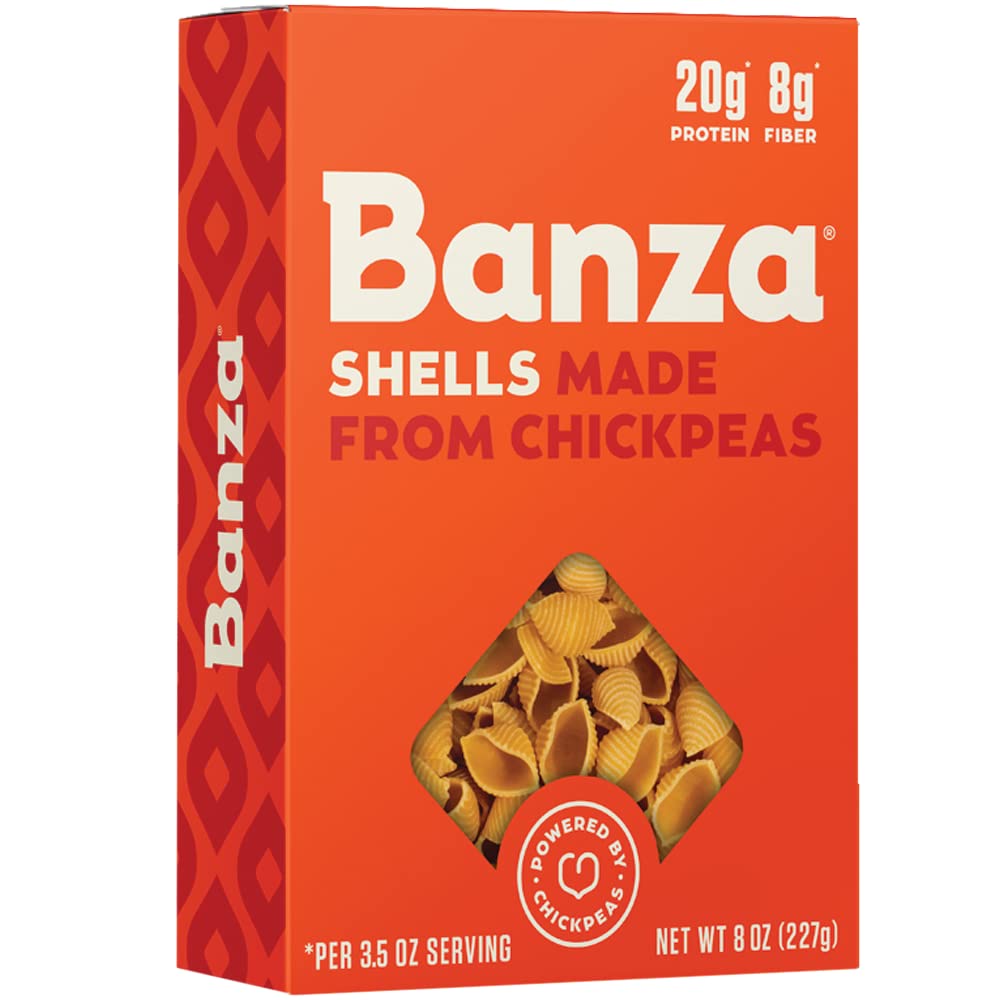 Banza Pasta Chickpeas Shells 227g (8oz)