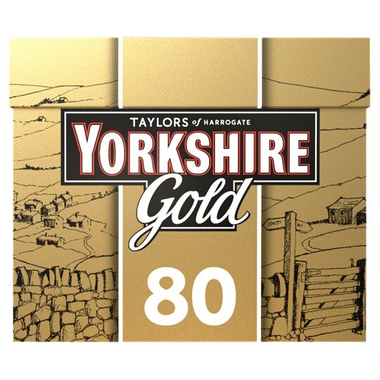 Taylors of Harrogate Yorkshire Gold Tea 80s