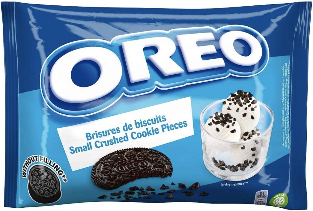 Oreo Crushed Cookie Crumbs No Creme 400G