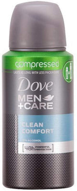 Dove Men Care Anti-Prespirant Compressed Clean Comfort 75Ml - World Food Shop