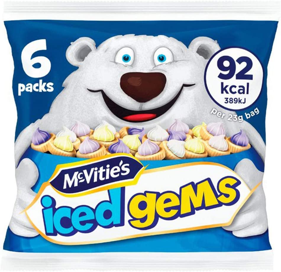 McVities Iced Gems 6 Pack