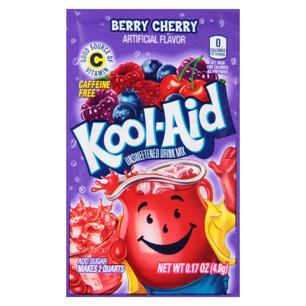 Kool Aid Twists Blastin Berry Cherry 2QT