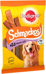 Pedigree Dog Schmakos Meat Variety 20'S (172G)