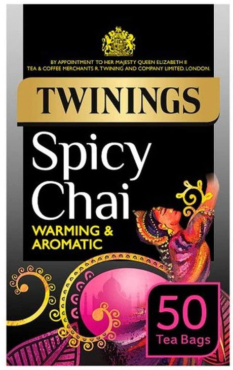 Twinings Spicy Chai 50 Teabags - World Food Shop