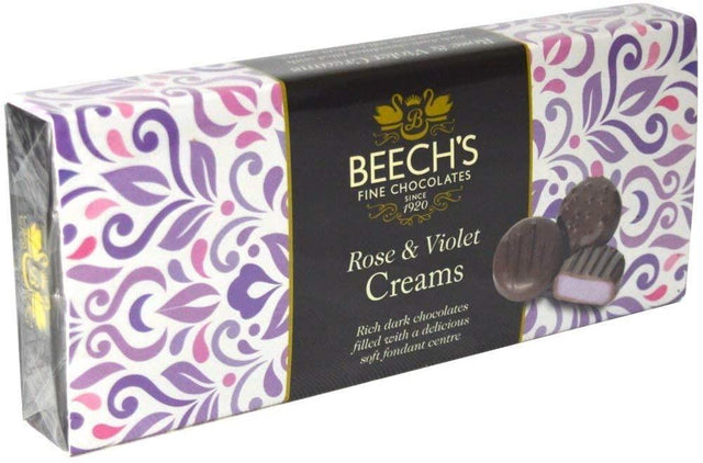 Beechs Rose & Violet Creams 145G - World Food Shop