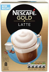 Nescafe Gold Latte Instant Coffee, 8 Sachets - World Food Shop